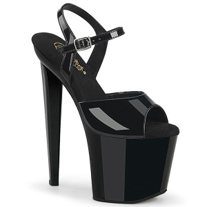 Envernizado plataforma 20 cm RAZZLE-809 mulher sapatos de saltos altos pleaser