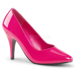 Fucsia Verniz 10 cm DREAM-420 Scarpin Saltos Altos para Homens