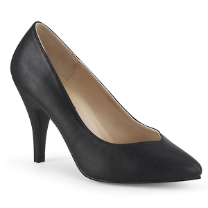 Imitação Couro 10 cm DREAM-420W scarpin pés largos para homem