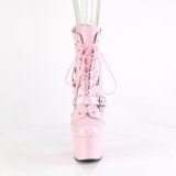 ADORE-1013MST 18 cm bota salto alto plataforma pleaser rosa