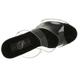 Branco Neon 18 cm ADORE-702UV Plataforma Tamancos Altos