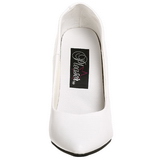 Branco Verniz 13 cm SEDUCE-420 scarpin de bico fino salto alto