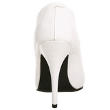 Branco Verniz 13 cm SEDUCE-420 scarpin de bico fino salto alto
