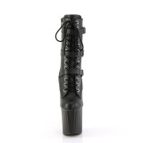 ENCHANT-1043 19 cm bota salto alto plataforma pleaser vegan