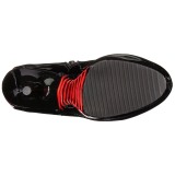 Envernizado 15 cm DELIGHT-1010 botinha plataforma salto alto