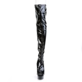 Envernizado 15 cm DELIGHT-3011 Botas altas pleaser