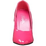 Fucsia Verniz 10 cm DREAM-420 Scarpin Saltos Altos para Homens