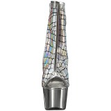 Holograma 18 cm ADORE-1018HG botinha plataforma salto alto