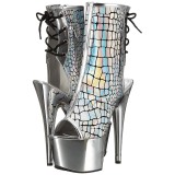 Holograma 18 cm ADORE-1018HG botinha plataforma salto alto