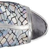 Holograma 18 cm ADORE-1018HG botinha plataforma salto alto