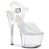 Holograma 18 cm SKY-308N JELLY-LIKE stretch plataforma zapatos mulher