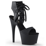 Imitação couro 18 cm ADORE-700-14 Sapatos plataforma de salto