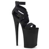 Imitação couro 23 cm INFINITY-969 Plataforma Sapatos Salto Alto
