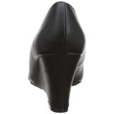 Imitação couro 7,5 cm KIMBERLY-08 numeros grandes scarpin mulher