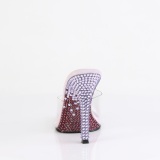 Lavanda 11,5 cm GALA-01DMM Mules de salto alto strass