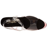 Neon Rosa 20 cm Pleaser FLAMINGO-808UV Salto Alto Plataforma