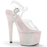 Opala glitter 18 cm Pleaser ADORE-708HMG sapatos de saltos pole dance