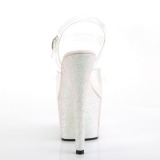 Opala glitter 18 cm Pleaser ADORE-708HMG sapatos de saltos pole dance