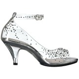 Pedra strass 8 cm BELLE-330RS sapatos de travesti