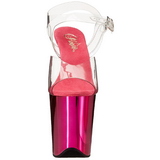 Pink 20 cm FLAMINGO-808 Cromo Plataforma Saltos Altos