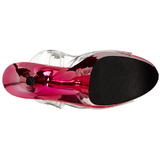Pink 20 cm FLAMINGO-808 Cromo Plataforma Saltos Altos