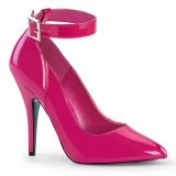Pink Verniz 13 cm SEDUCE-431 Sapatos scarpin de tiras no tornozelo