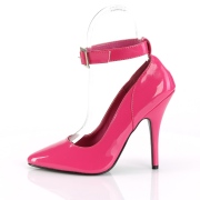Pink Verniz 13 cm SEDUCE-431 Scarpin Saltos Altos para Homens
