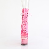 Pink glitter 18 cm ADORE-1021C botinha de saltos pole dance