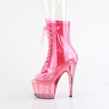 Pink glitter 18 cm ADORE-1021C botinha de saltos pole dance