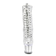 Prata glitter 20 cm SPECTATOR-1040G botinha de saltos pole dance