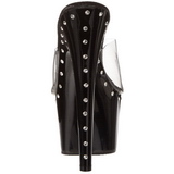 Preto 18 cm Pleaser ADORE-701LS Plataforma Tamancos Altos