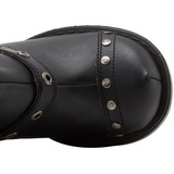 Preto 9 cm SINISTER-201 botinha de mulher plataforma alternativos