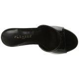 Preto Envernizado 10 cm CLASSIQUE-01 numeros grandes tamancos mulher
