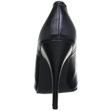 Preto Vegano 13 cm SEDUCE-420 scarpin de bico fino salto alto
