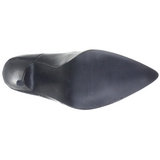 Preto Vegano 13 cm SEDUCE-420 scarpin de bico fino salto alto