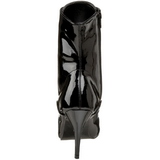 Preto Verniz 10,5 cm VANITY-1020 Botinha Mulher para Homens