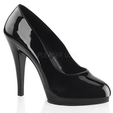 Preto Verniz 11,5 cm FLAIR-480 sapatos scarpin para homens