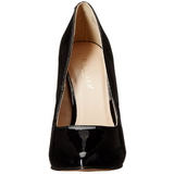 Preto Verniz 13 cm AMUSE-20 Scarpin Saltos Altos para Homens