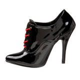 Preto Verniz 13 cm SEDUCE-460 sapatos scarpin salto alto Oxford