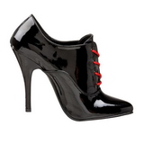 Preto Verniz 13 cm SEDUCE-460 sapatos scarpin salto alto Oxford
