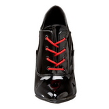 Preto Verniz 13 cm SEDUCE-460 sapatos scarpin salto alto Oxford
