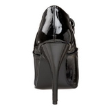 Preto Verniz 13 cm SEDUCE-460 sapatos scarpin salto alto Oxford