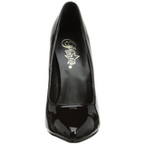 Preto Verniz 15 cm DOMINA-420 Scarpin Saltos Altos para Homens