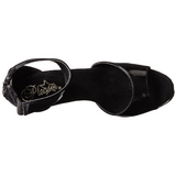 Preto Verniz 15 cm Pleaser DELIGHT-670-3 Plataforma Salto Agulha
