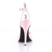 Rosa 15 cm DOMINA-108 sapatos fetiche com salto agulha