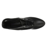 Tecido de renda 5 cm DAME-05 Botinha vitorianas com salto vintage preto