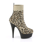 Vegan 15 cm DELIGHT-1002LP Botas de tornozelo plataforma