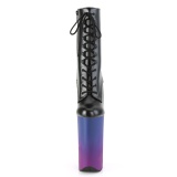 Vegan 25,5 cm BEYOND-1020BP botinhas pleaser com plataforma