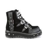 Vegan 3 cm LILITH-278 botinha demoniacult com plataforma