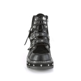 Vegan 3 cm LILITH-278 botinha demoniacult com plataforma